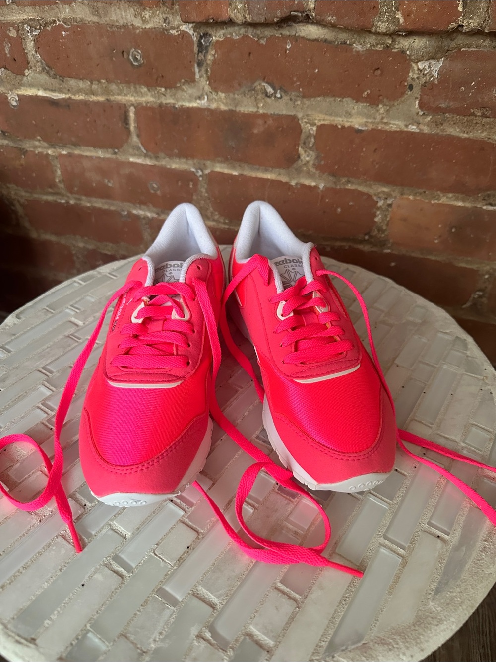Reebok Neon Pink Women's Sneakers